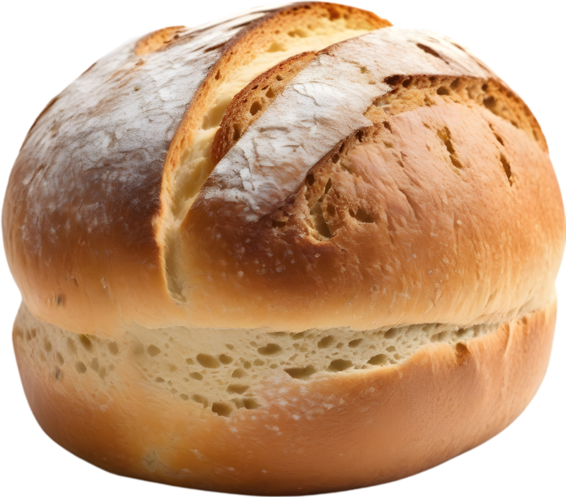 Image of Delicious-looking Francisco sourdough bread. AI-Generated. png