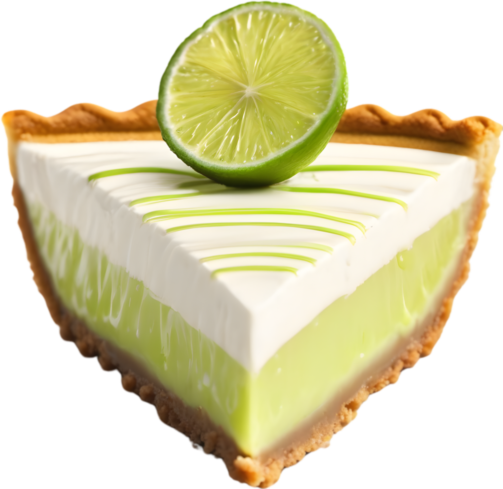Image of Deliciouslooking Key lime pie. AIGenerated. 31614745 PNG