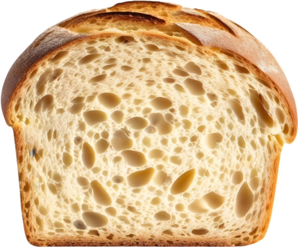 Image of Delicious-looking Francisco sourdough bread. AI-Generated. png