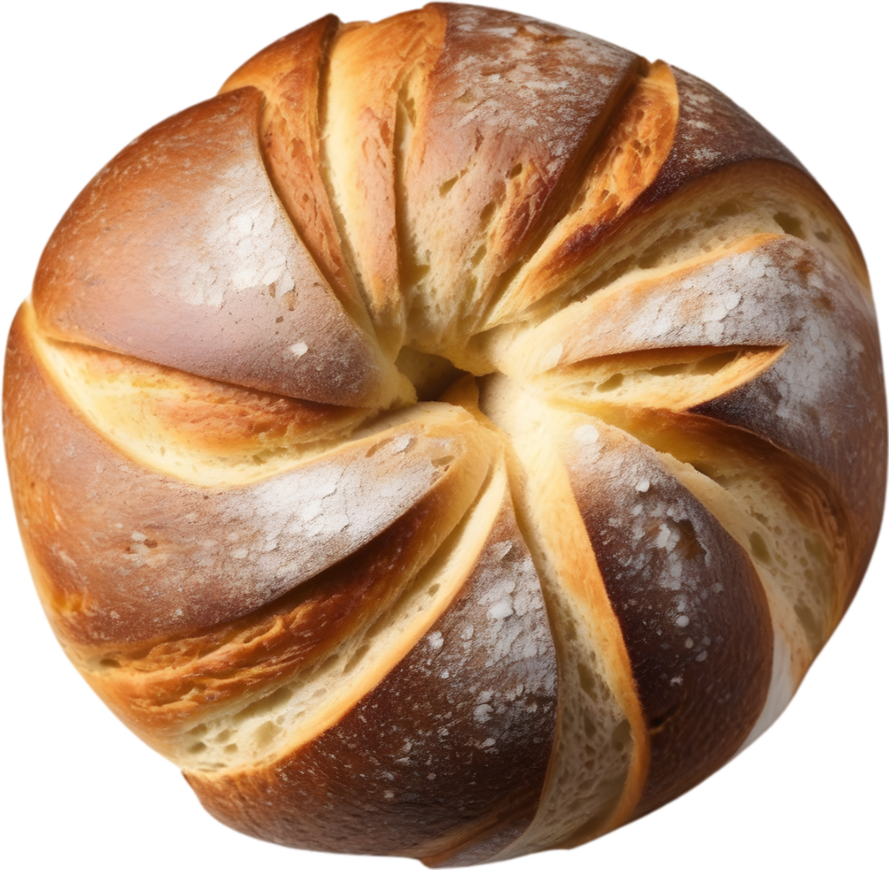 Image of Delicious-looking Francisco sourdough bread. AI-Generated. png