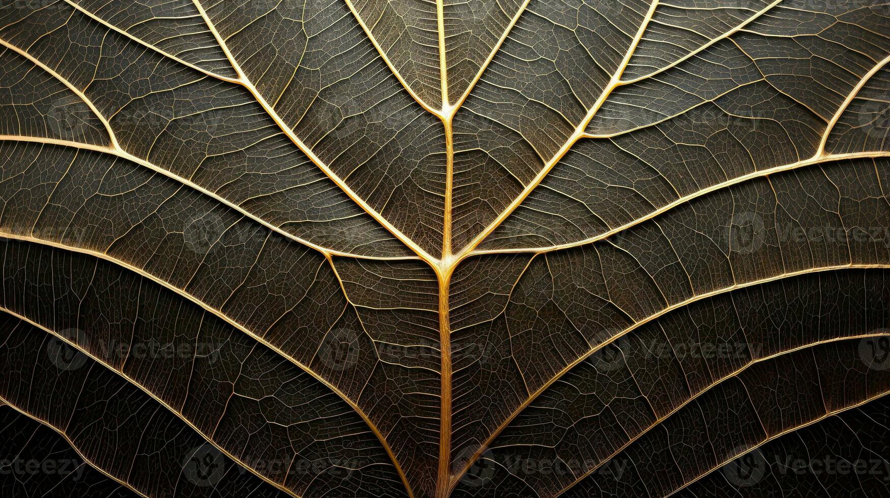 Close up texture leaf structure macro photography, abstract texture, Generative AI illustration photo