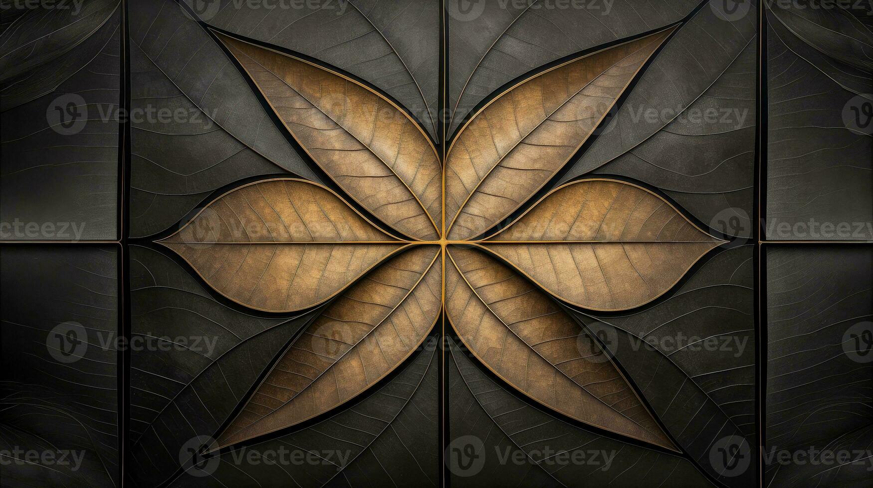 Close up texture leaf structure macro photography, abstract texture, Generative AI illustration photo