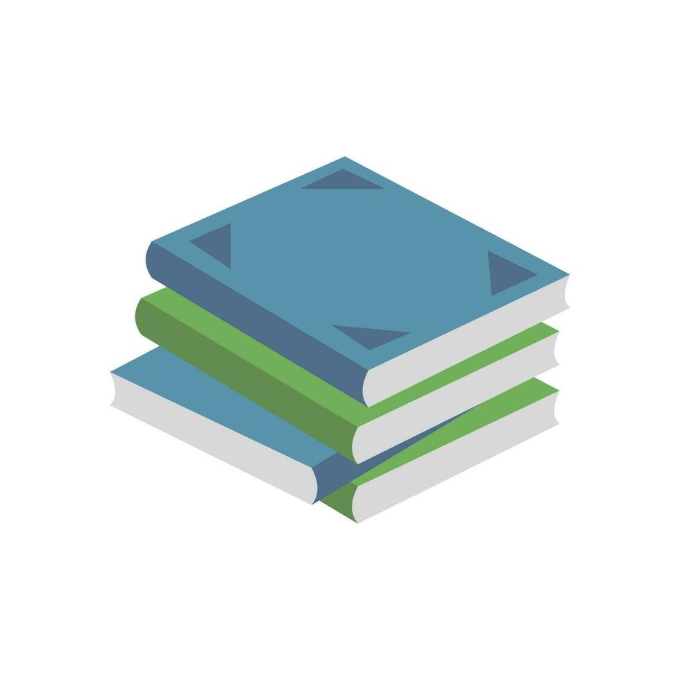 books vector style