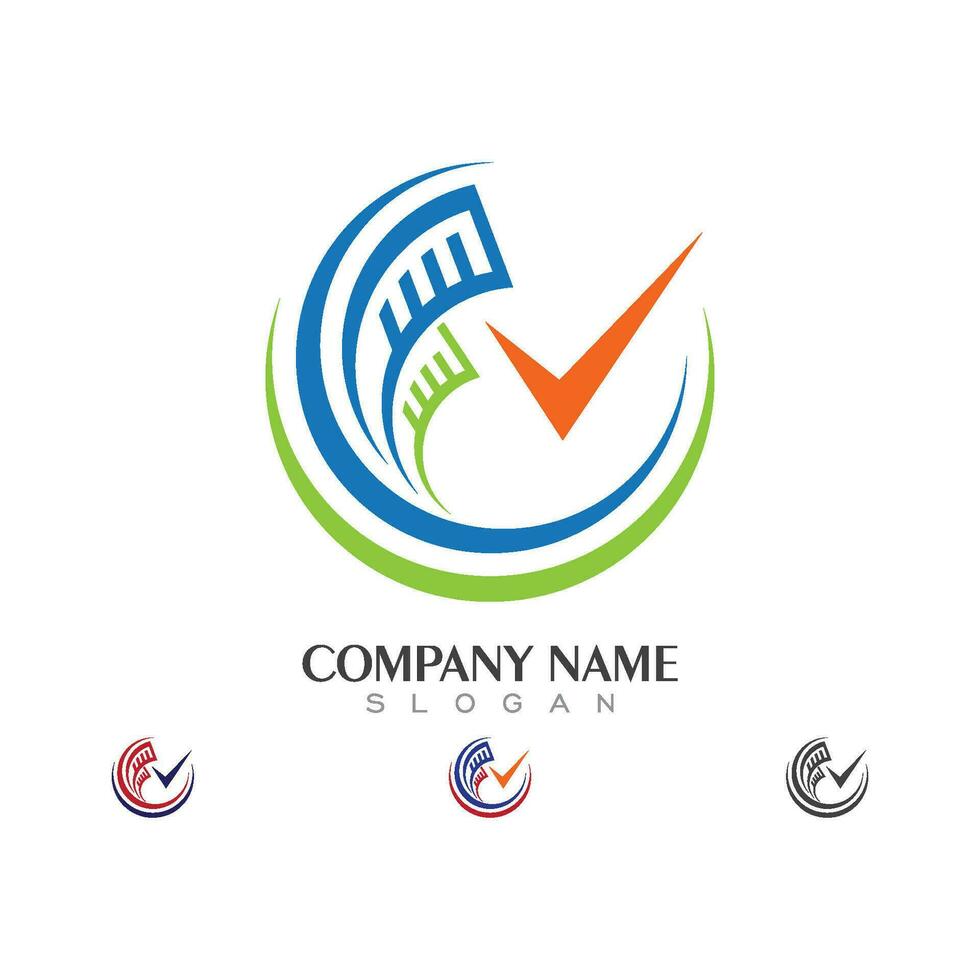 Business Finance Logo template vector