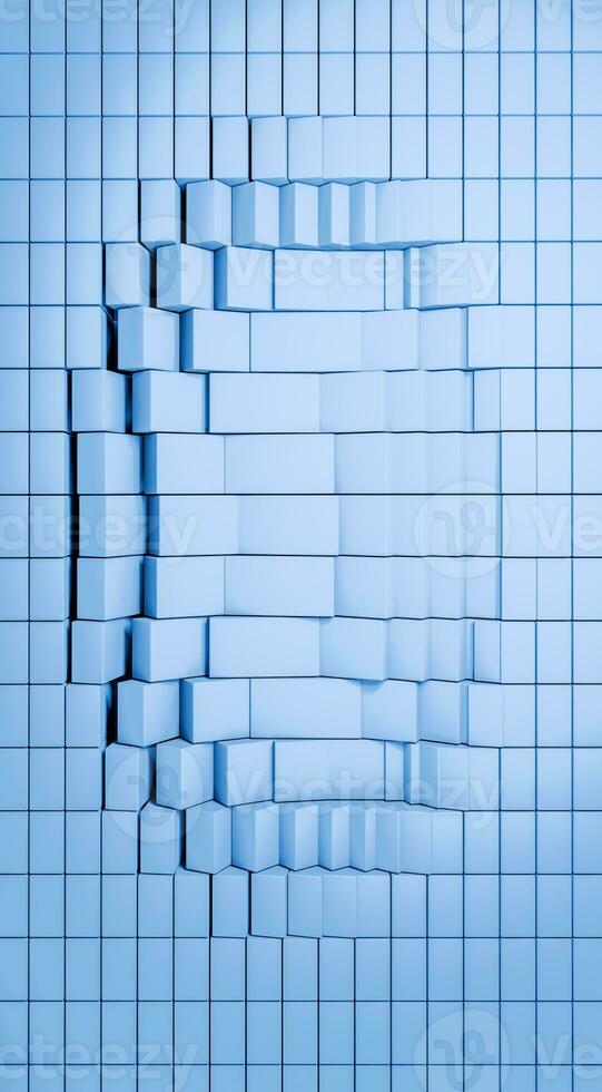 Background cube Distortion White photo