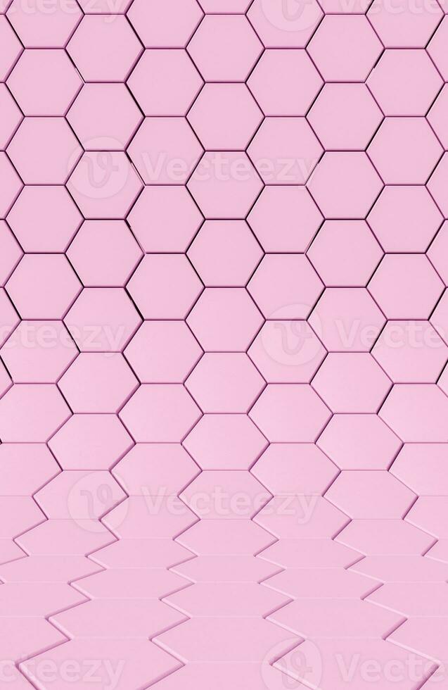 Abstract background of pattern hexagon. tech concept wallpaper. photo