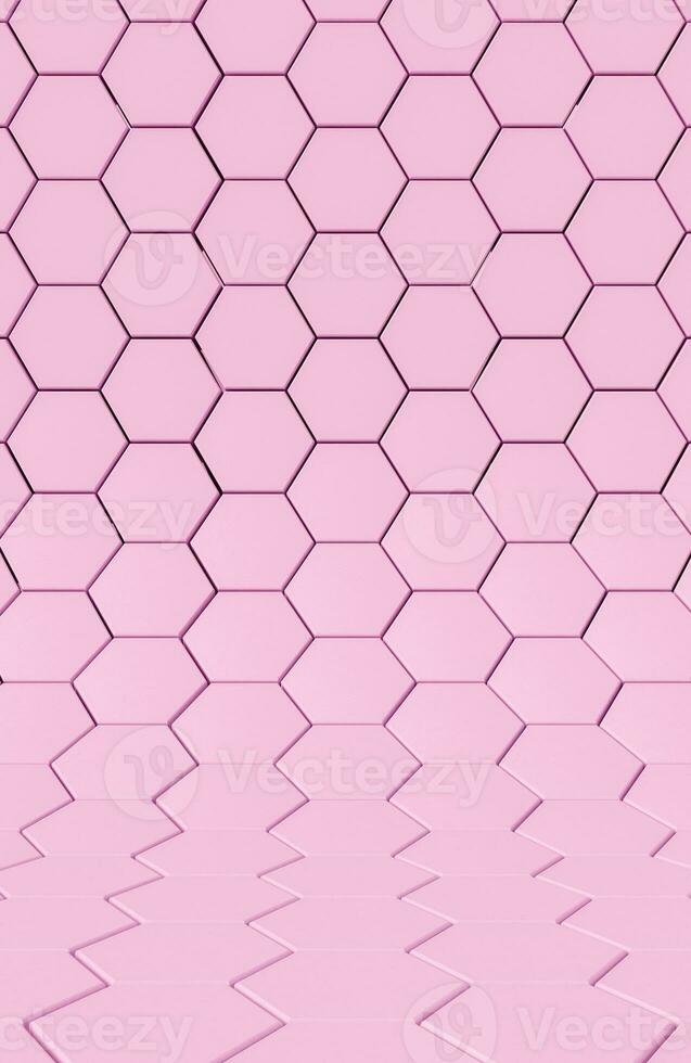 Abstract background of pattern hexagon. tech concept wallpaper. photo