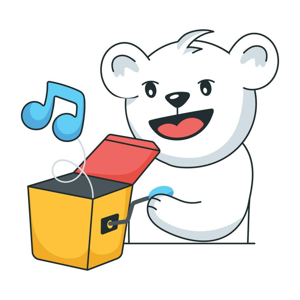 Trendy Musical Box 31617801 Vector Art at Vecteezy