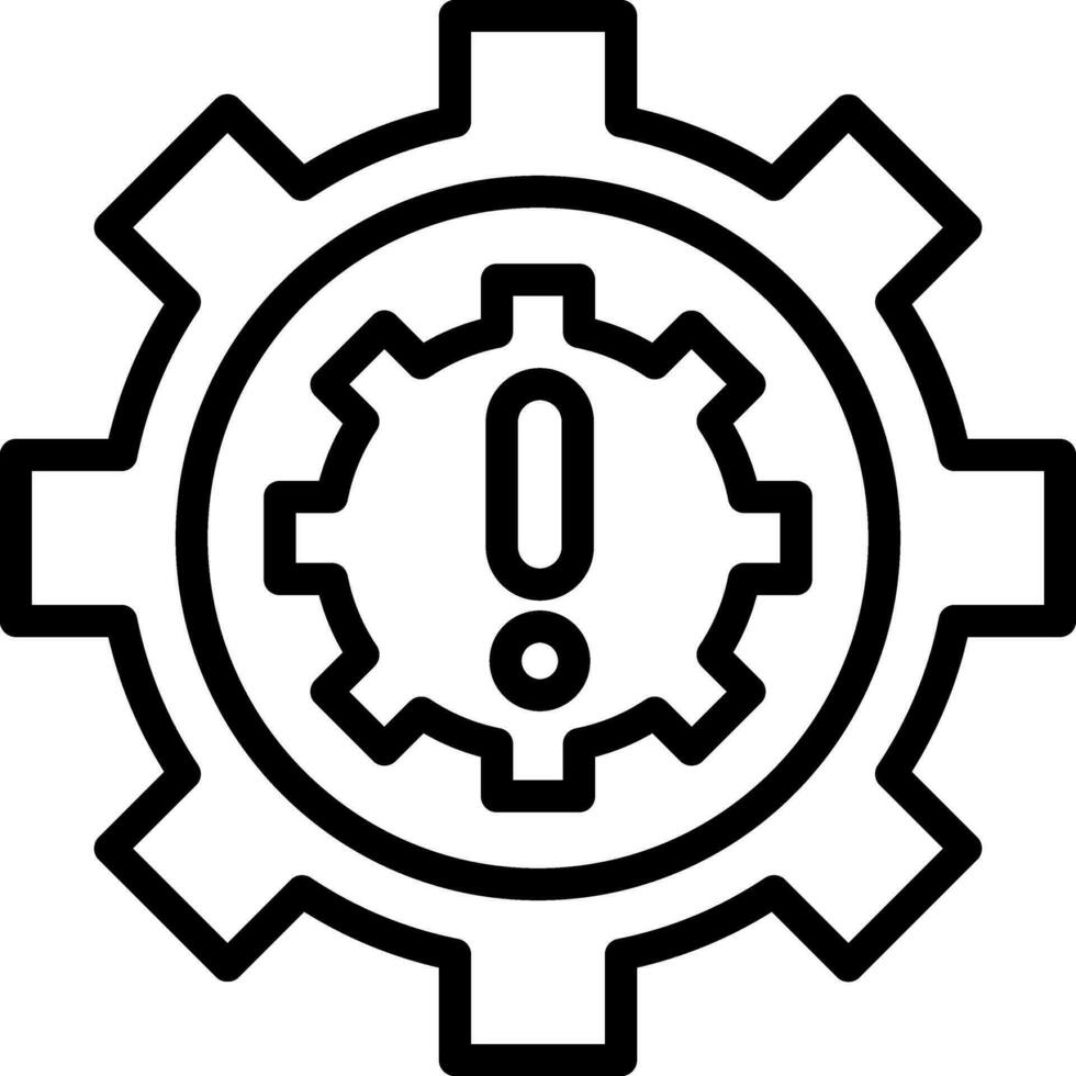 Automation Disruption Vector Icon Design