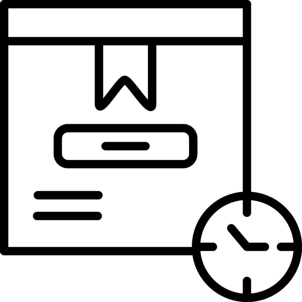 Shipping Delays Vector Icon Design