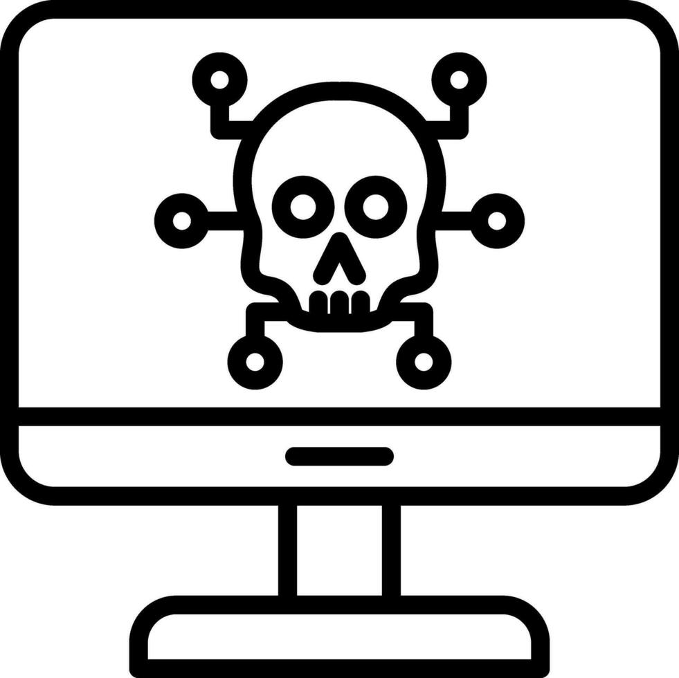 Cyber Attacks Vector Icon Design