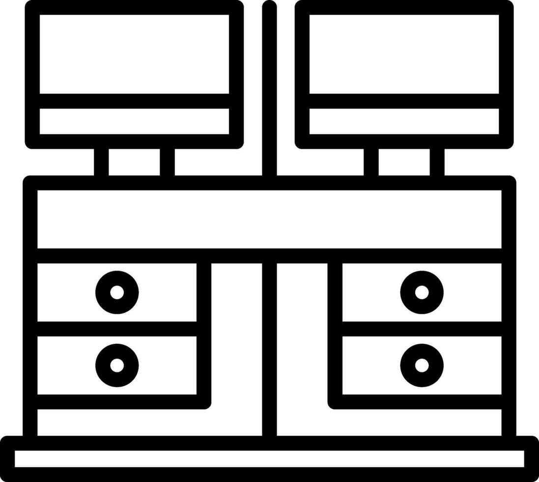 Office Space Constraints Vector Icon Design