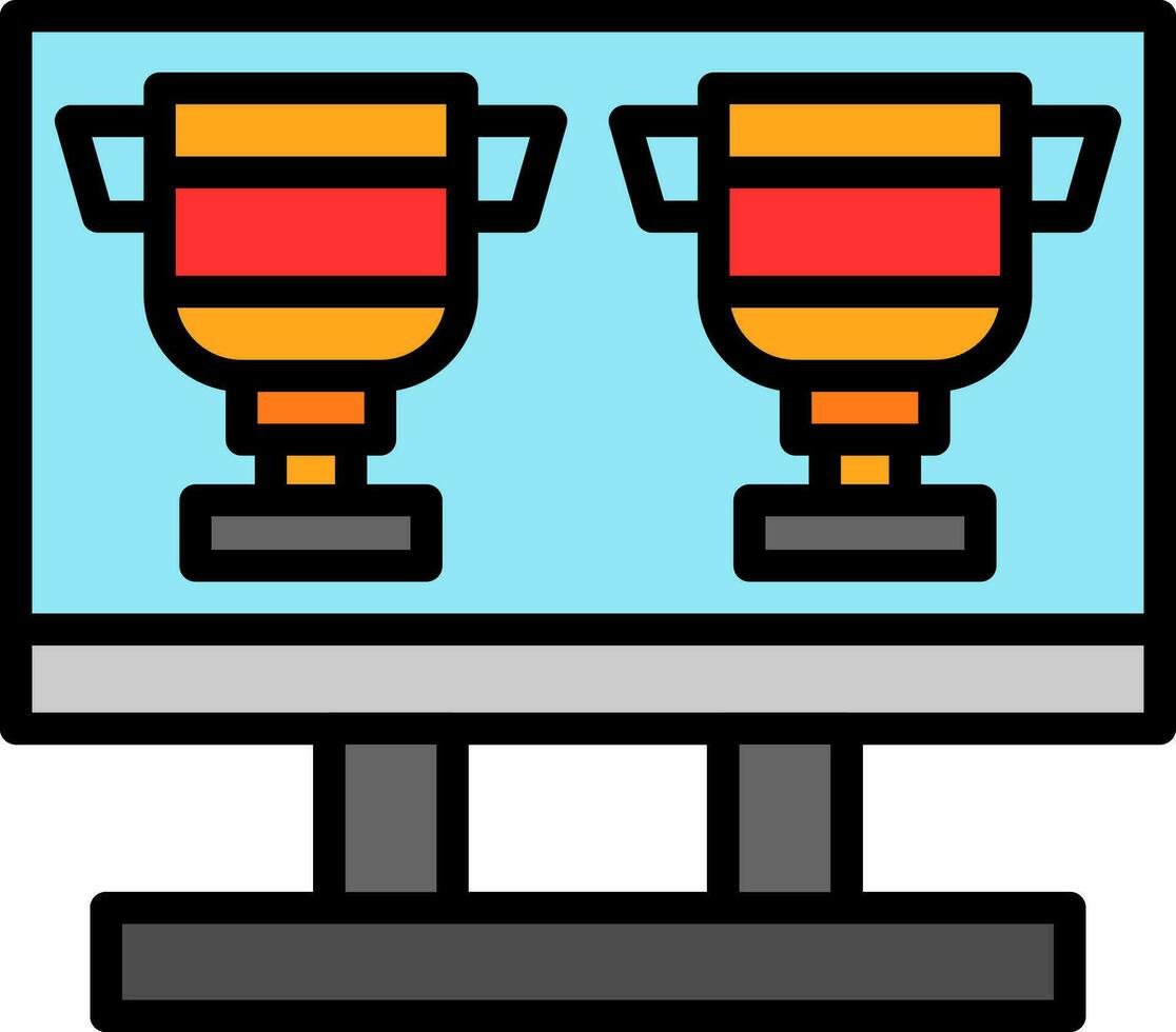 Monitor Screen Vector Icon Design