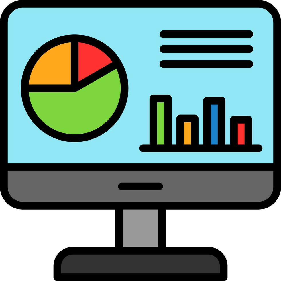 Real Estate Volatility Vector Icon Design