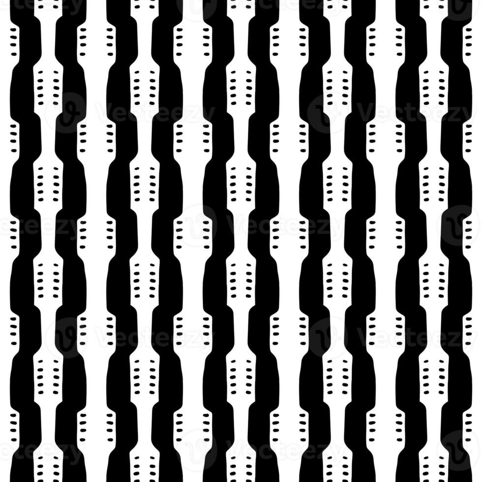 seamless geometric pattern with abstract black and white texture photo