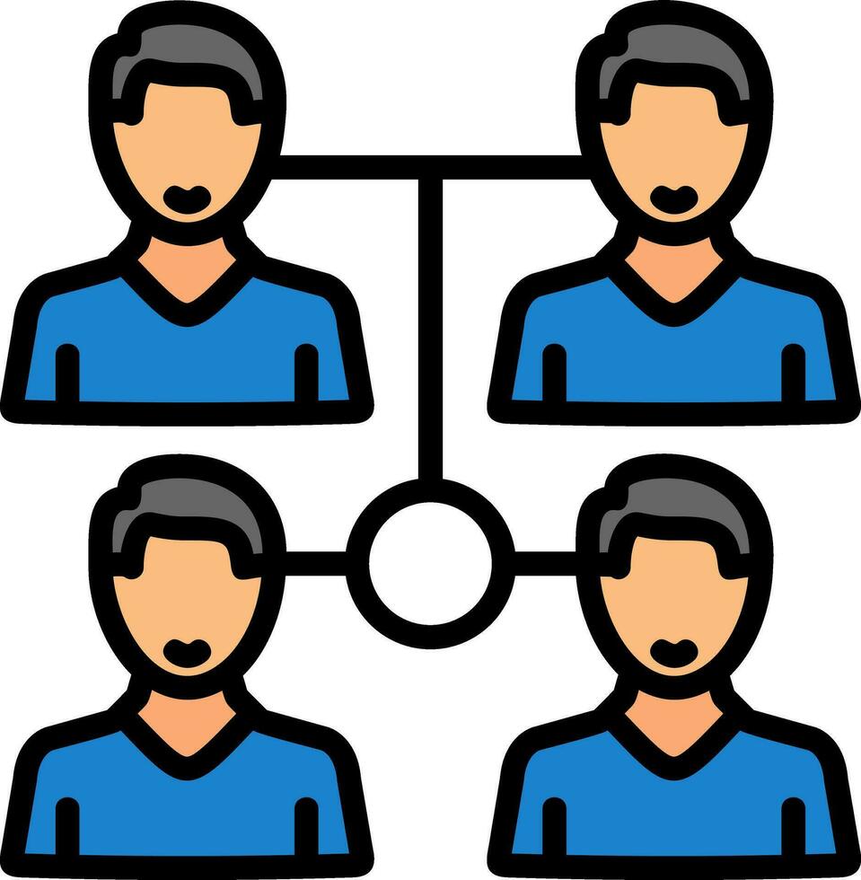 Organizational Culture Vector Icon Design