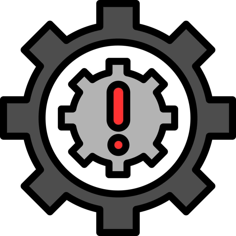 Automation Disruption Vector Icon Design