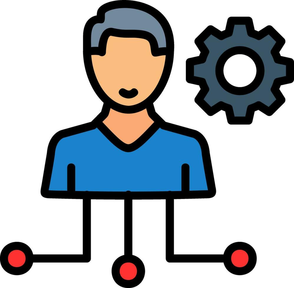 Delegation Vector Icon Design