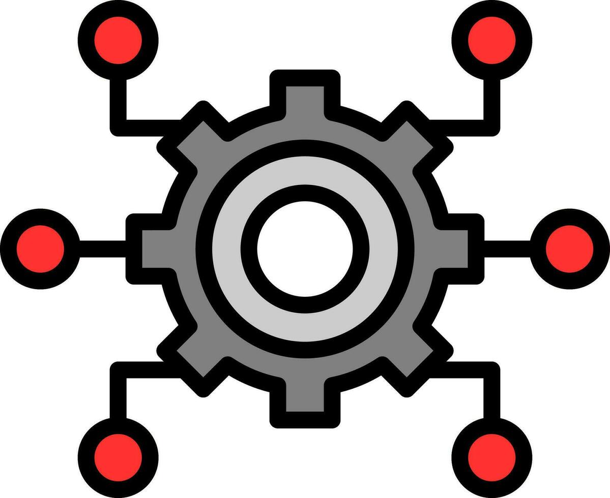 Digital Transformation Vector Icon Design