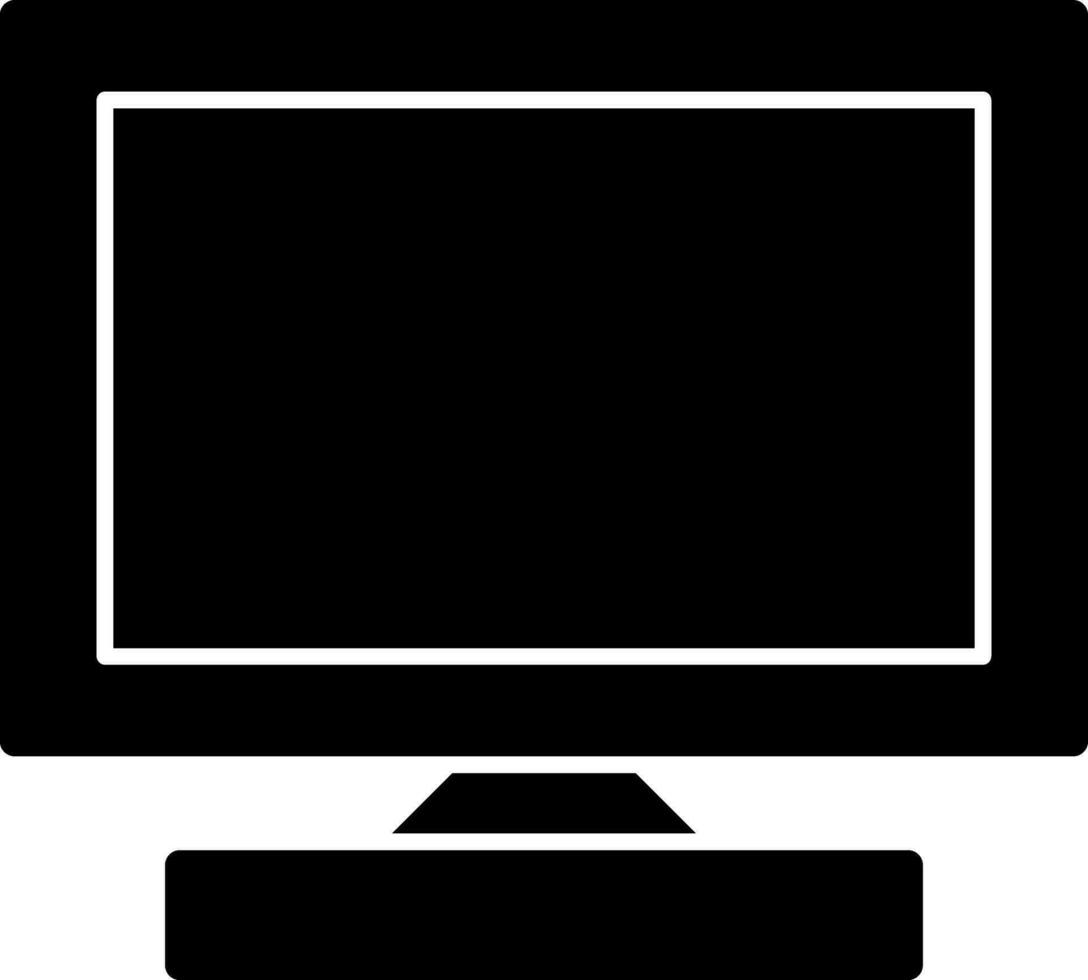 Monitor Screen Vector Icon Design