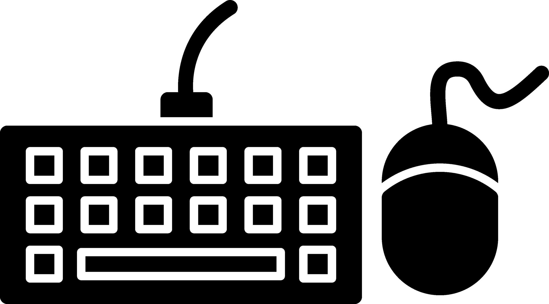 Keyboard And Mouse Vector Icon Design 31622017 Vector Art at Vecteezy