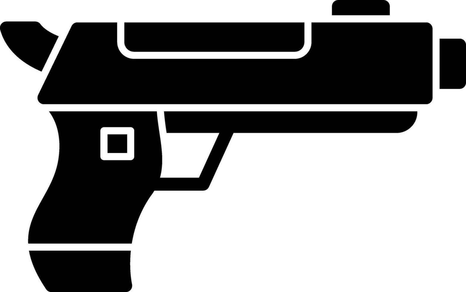 diseño de icono de vector de pistola