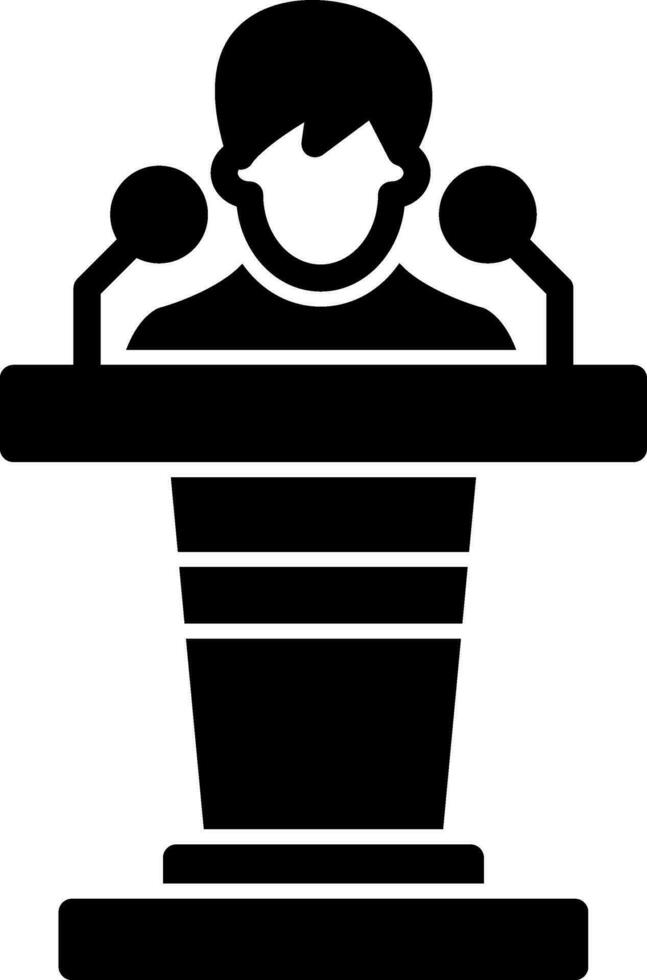 Podium Vector Icon Design