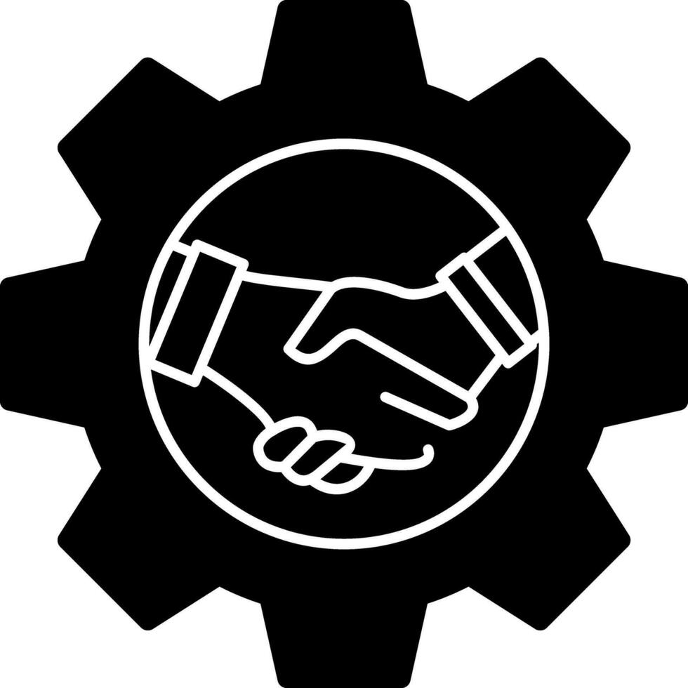 Strategic Partnerships Vector Icon Design
