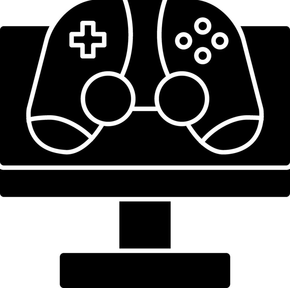 Monitor Screen Vector Icon Design