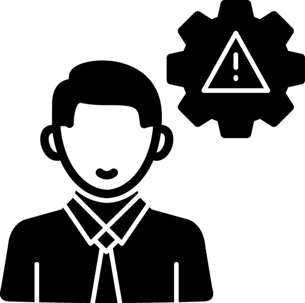 Risk Management Vector Icon Design