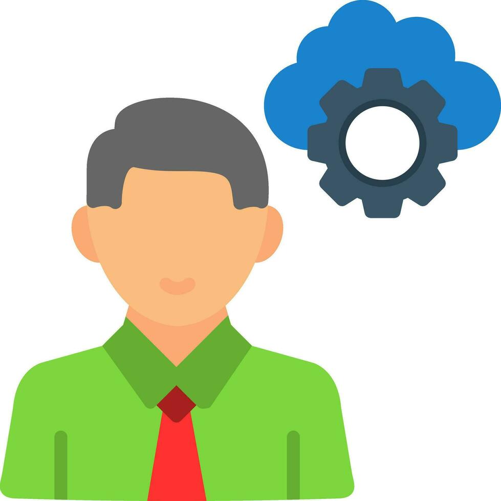 Systems Thinking Vector Icon Design