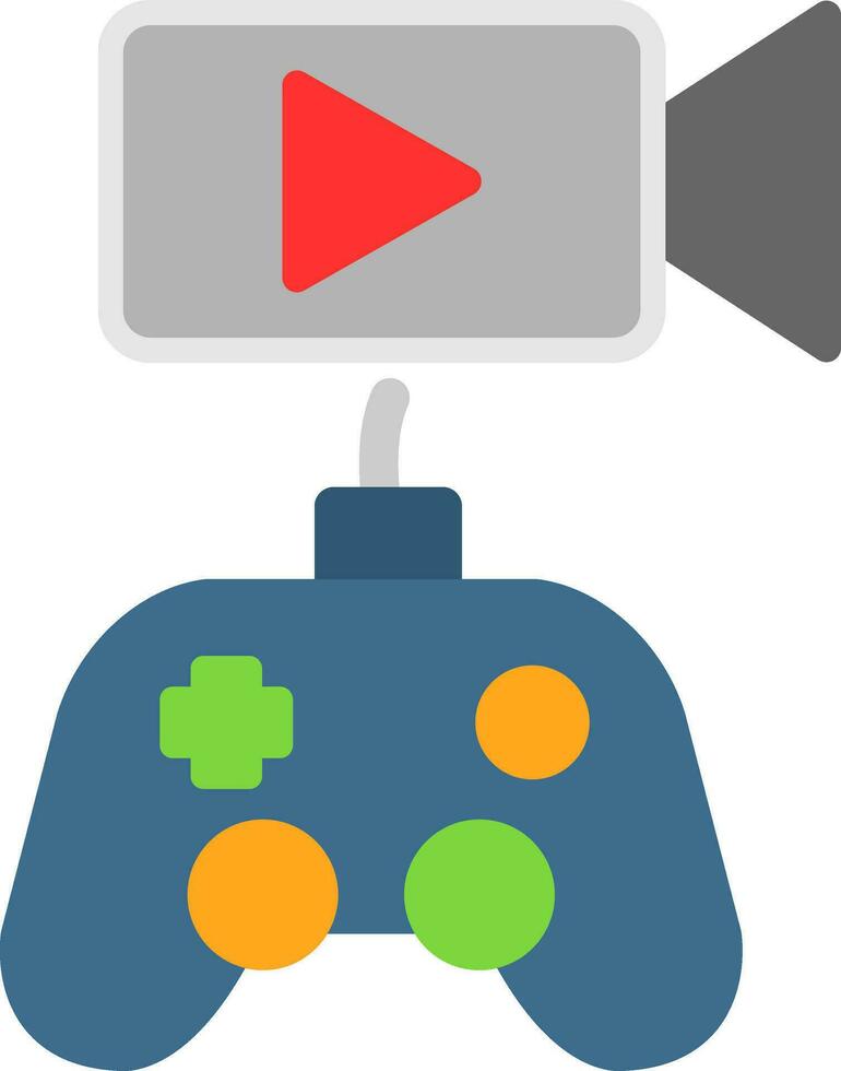 Live Stream Vector Icon Design