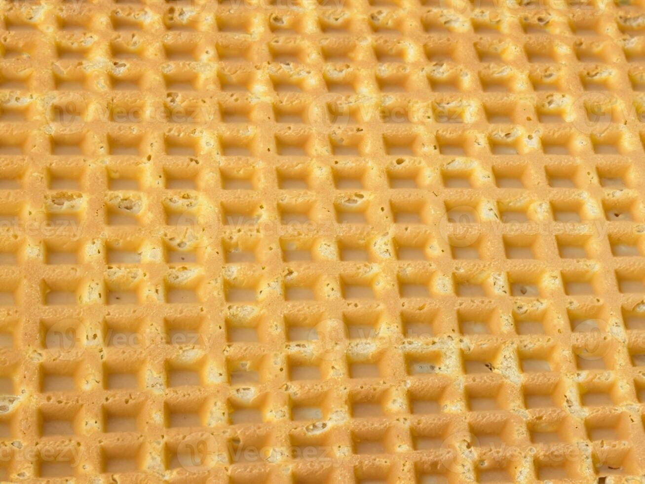 close up of waffle texture background photo