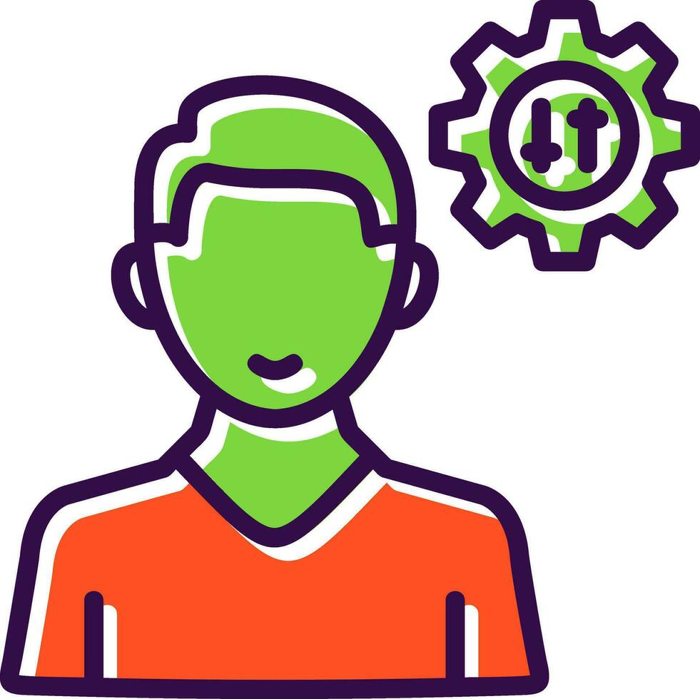 Adaptability Vector Icon Design