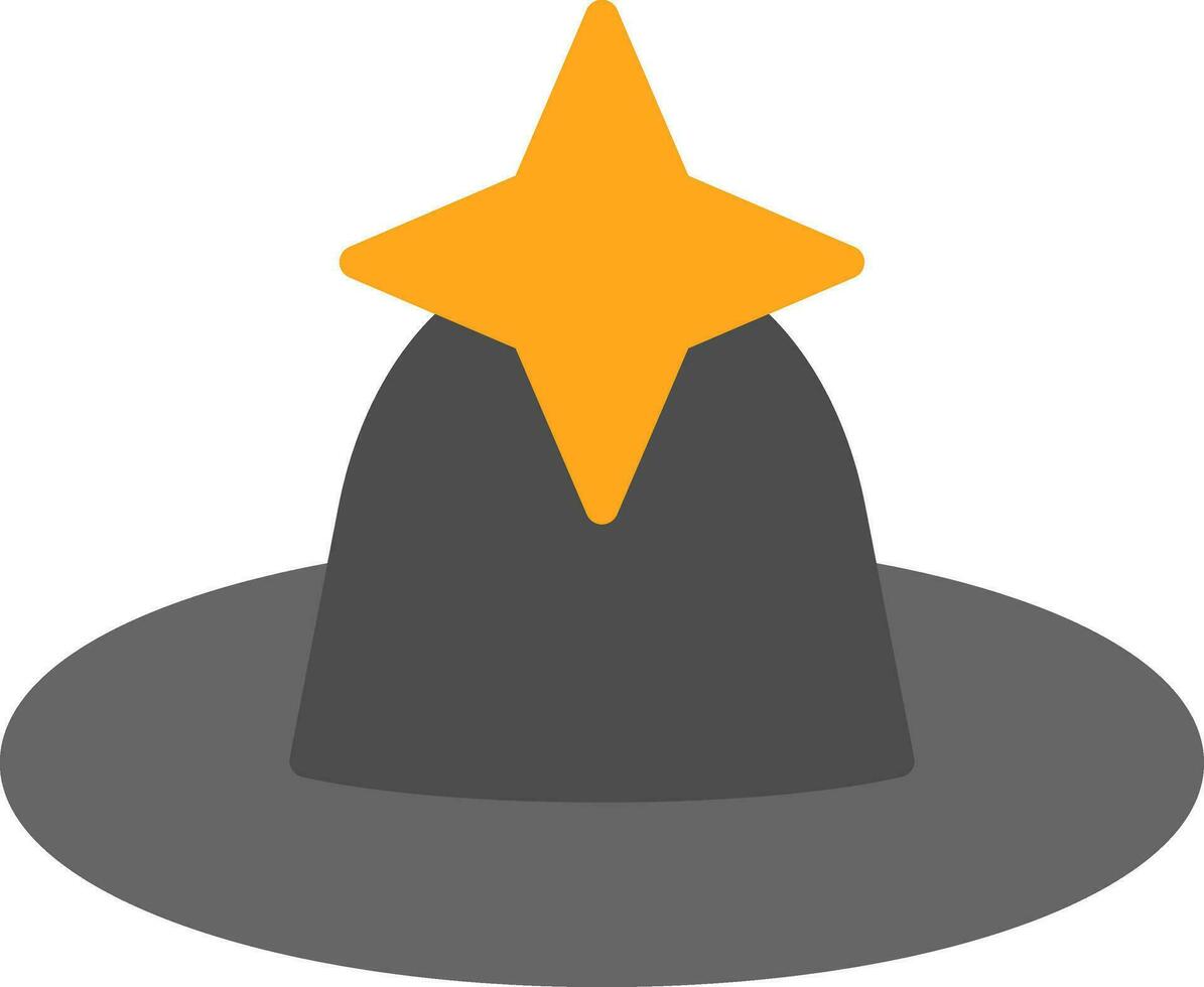 diseño de icono de vector de sombrero