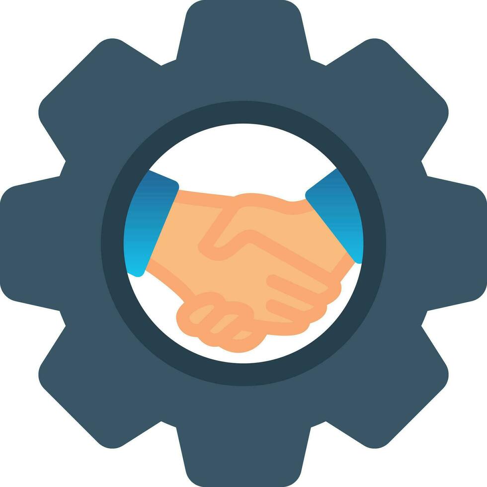 Strategic Partnerships Vector Icon Design