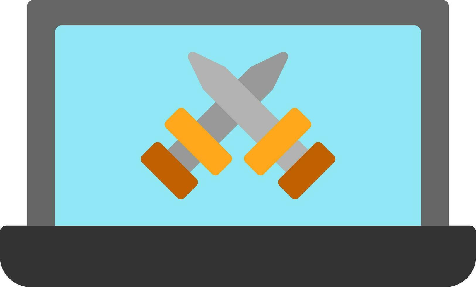 Laptop Vector Icon Design