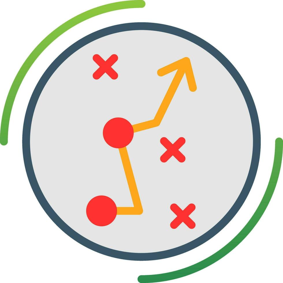 Strategic Alignment Vector Icon Design