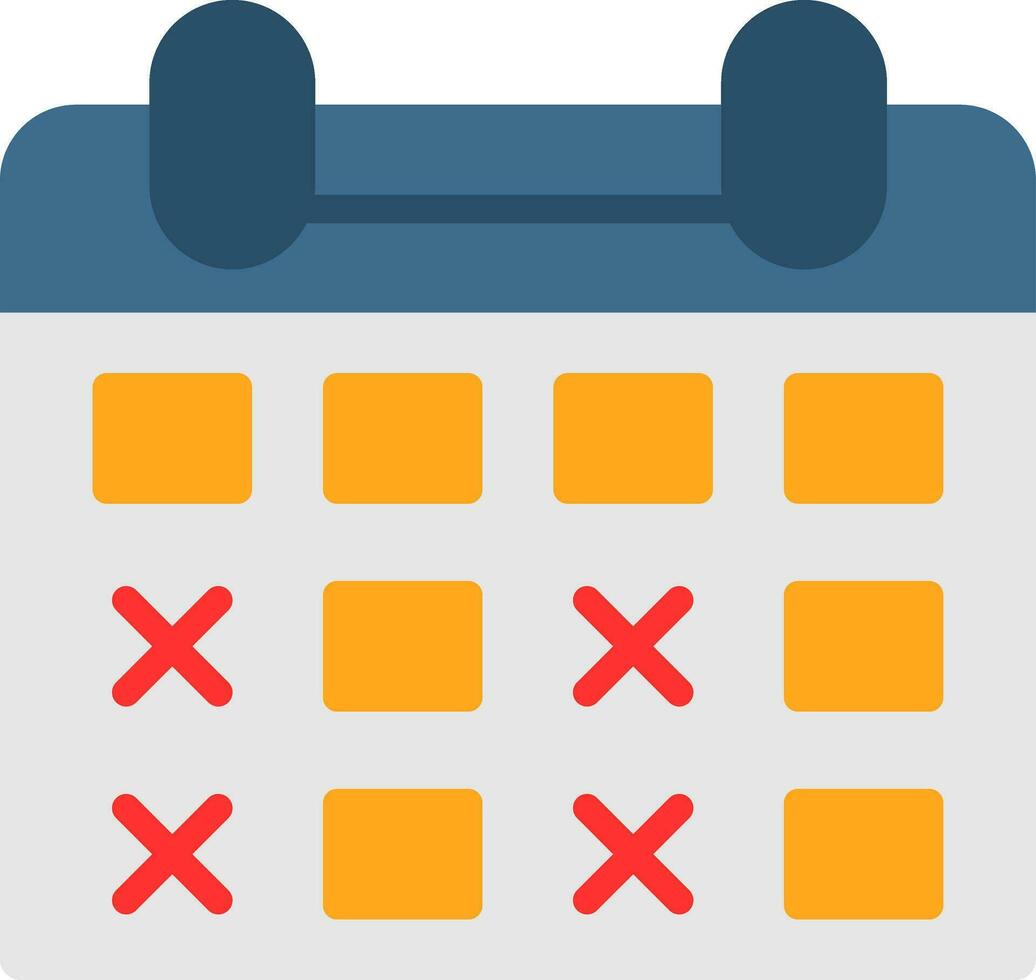 Calendar Date Vector Icon Design