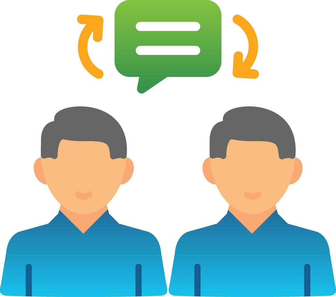 Coaching and Mentoring Vector Icon Design
