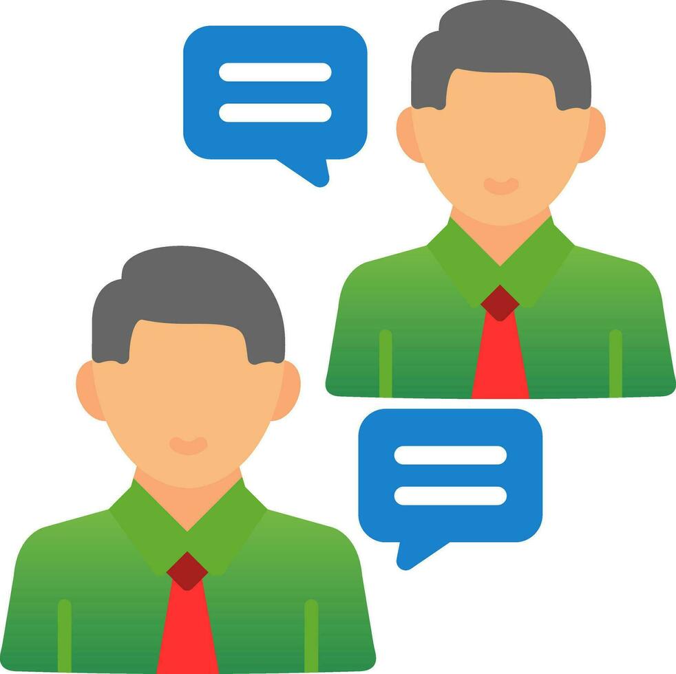 Communication Skills Vector Icon Design