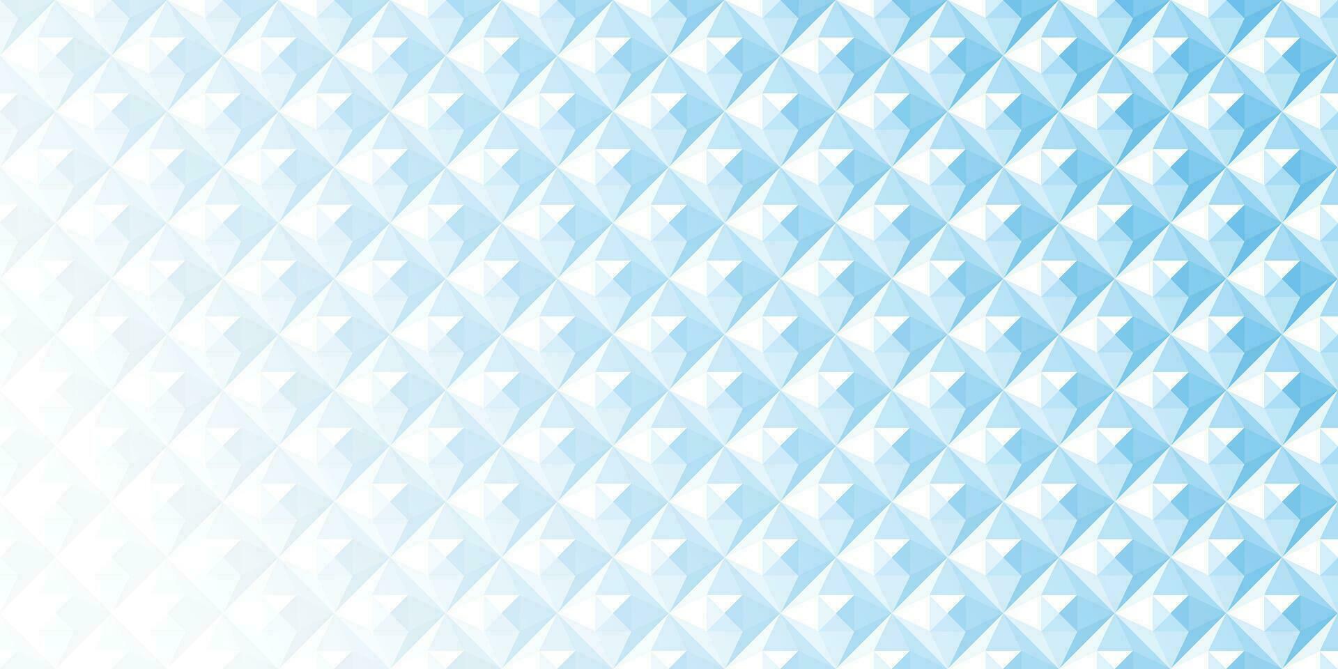 Abstract white and blue geometric background texture vector
