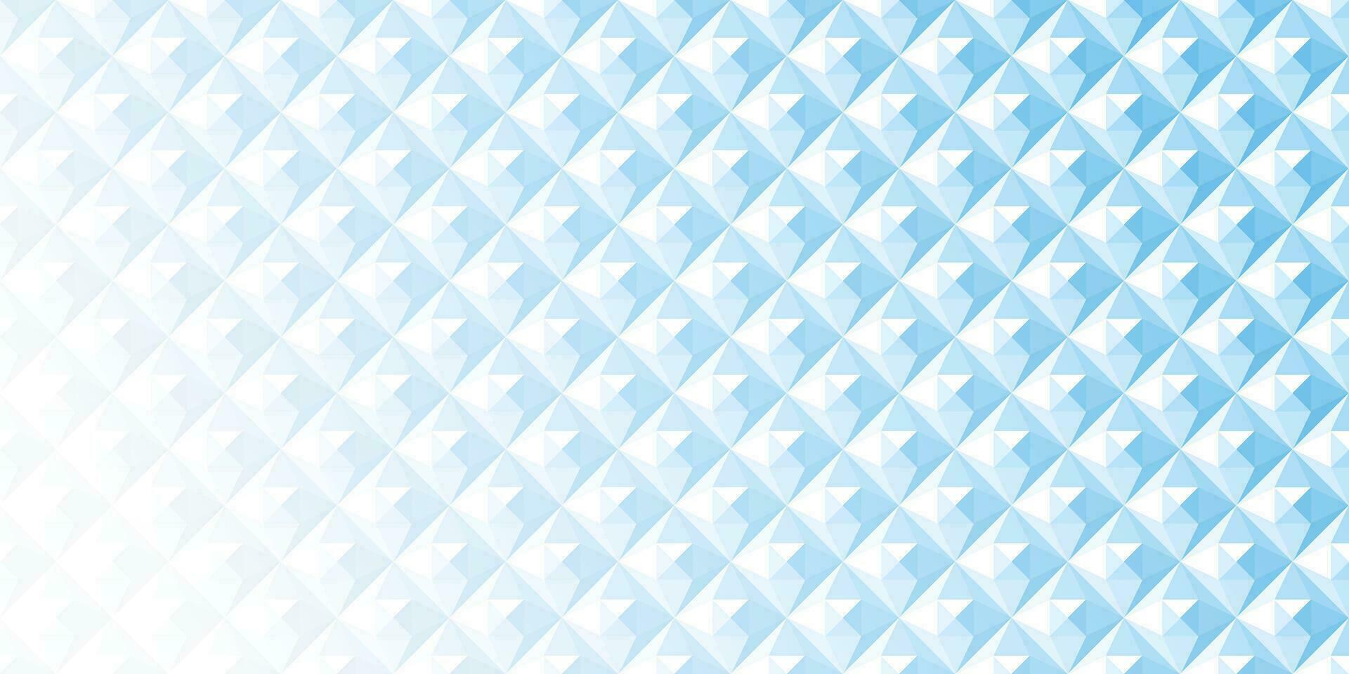 Abstract white and blue geometric background texture vector