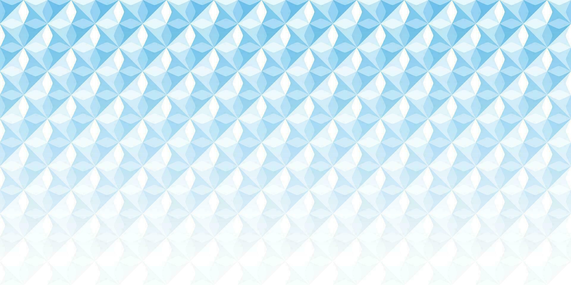 Abstract white and blue geometric background texture vector