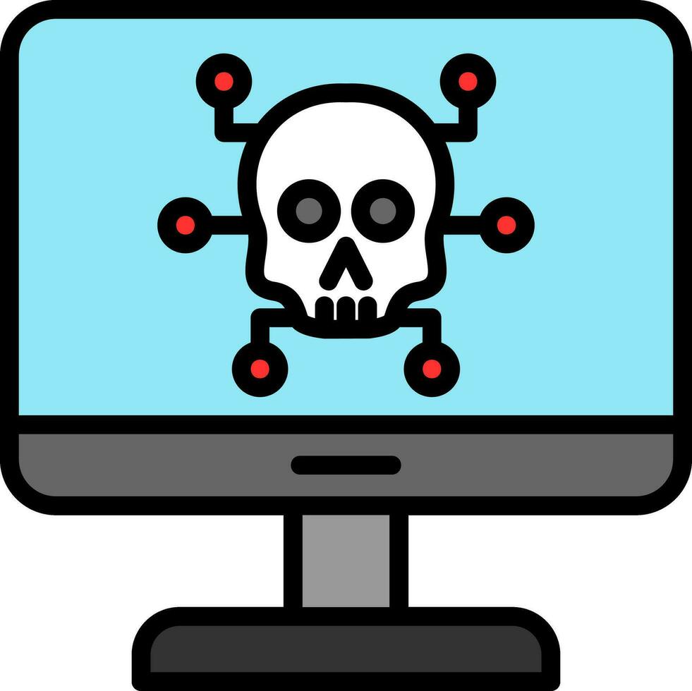 Cyber Attacks Vector Icon Design