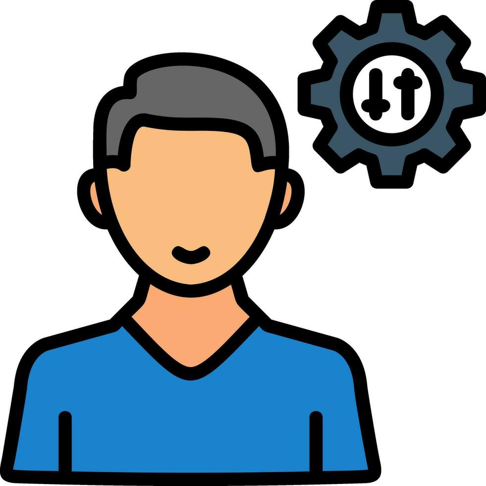 Adaptability Vector Icon Design