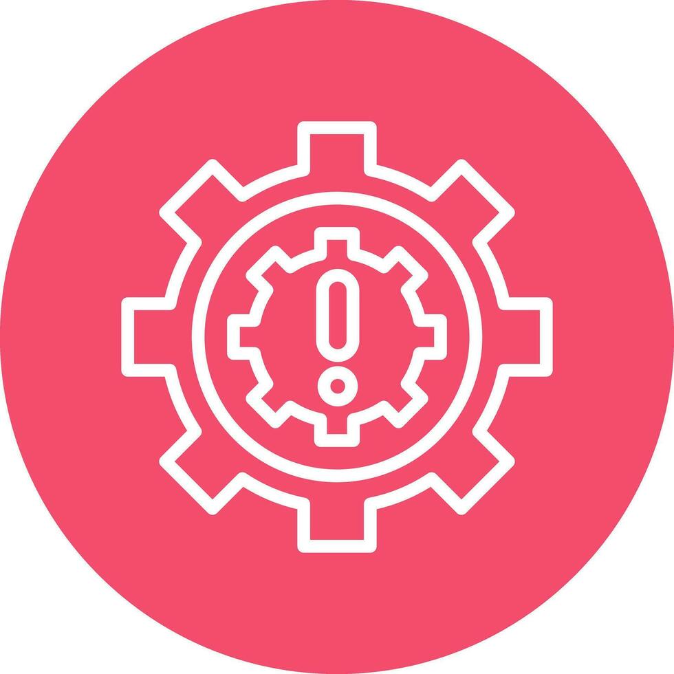 Automation Disruption Vector Icon Design