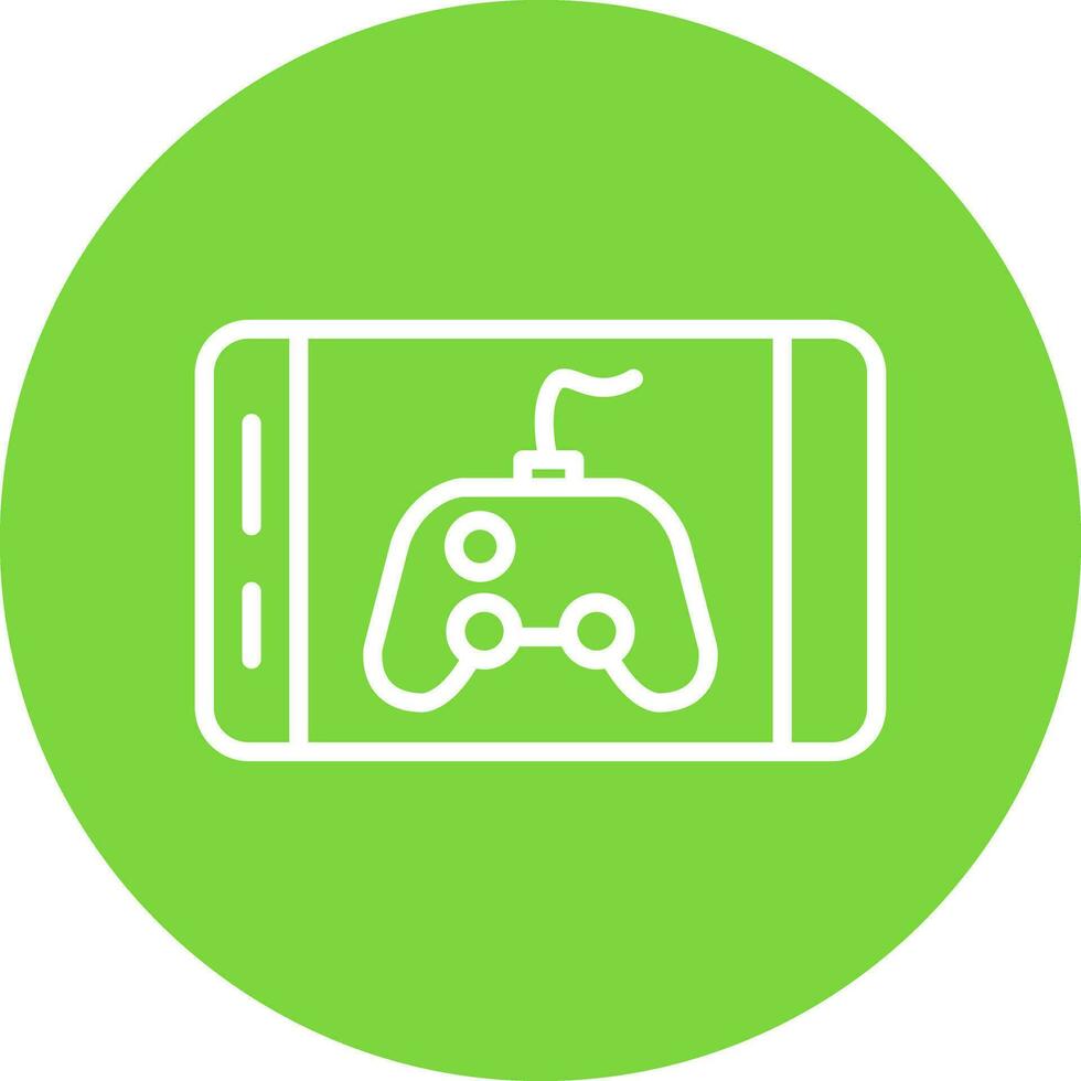 Mobile Game Vector Icon Design