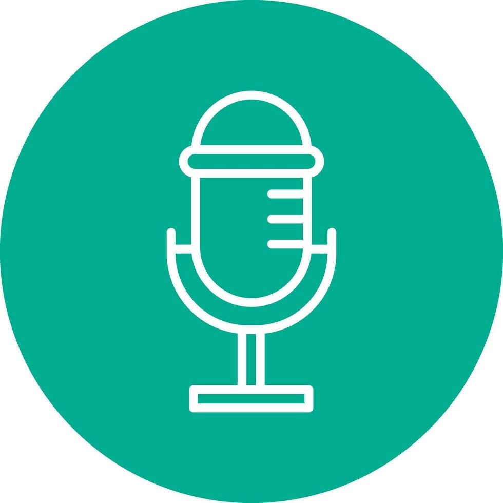 Microphone Vector Icon Design