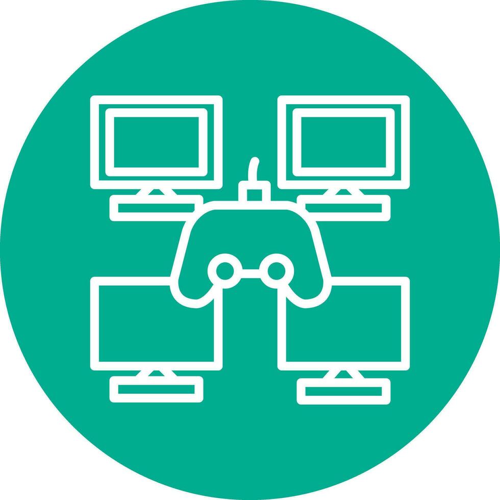 Lan Equipment Vector Icon Design